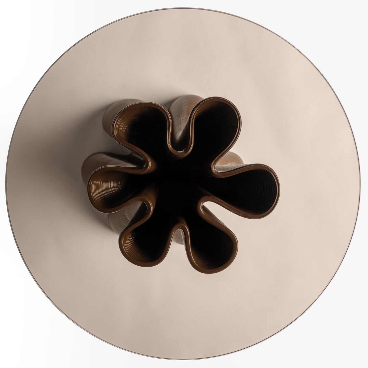 Anemone Side Table Chocolate