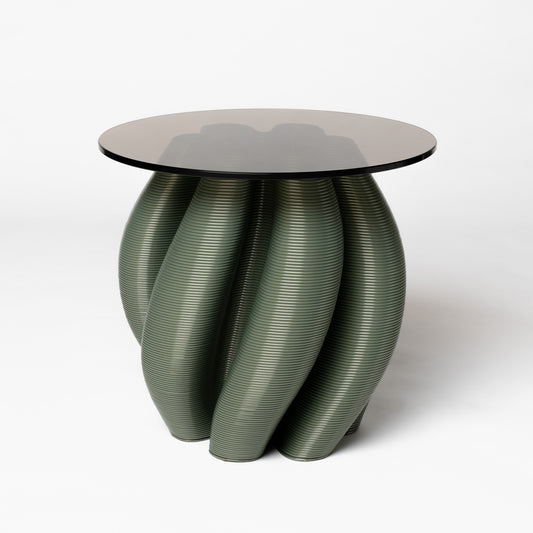 Water Lily Side Table Olive